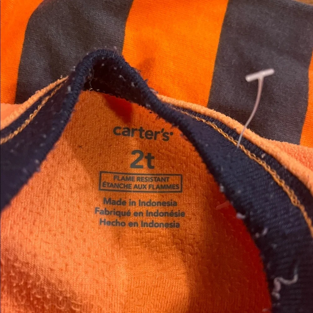 Carters Tough Guy Team Capt. Football Jacket Shirt Lot 3 Pieces Boys 2T 24 Month